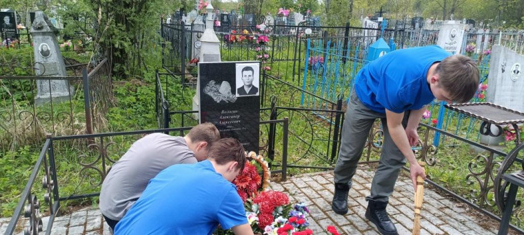 Воинское захоронение Вологина А.А..